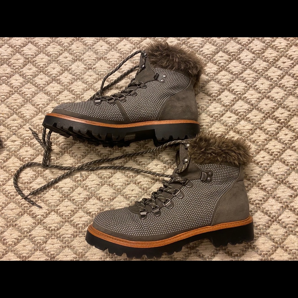 Report Brand “Quellar” Faux Fur Boots